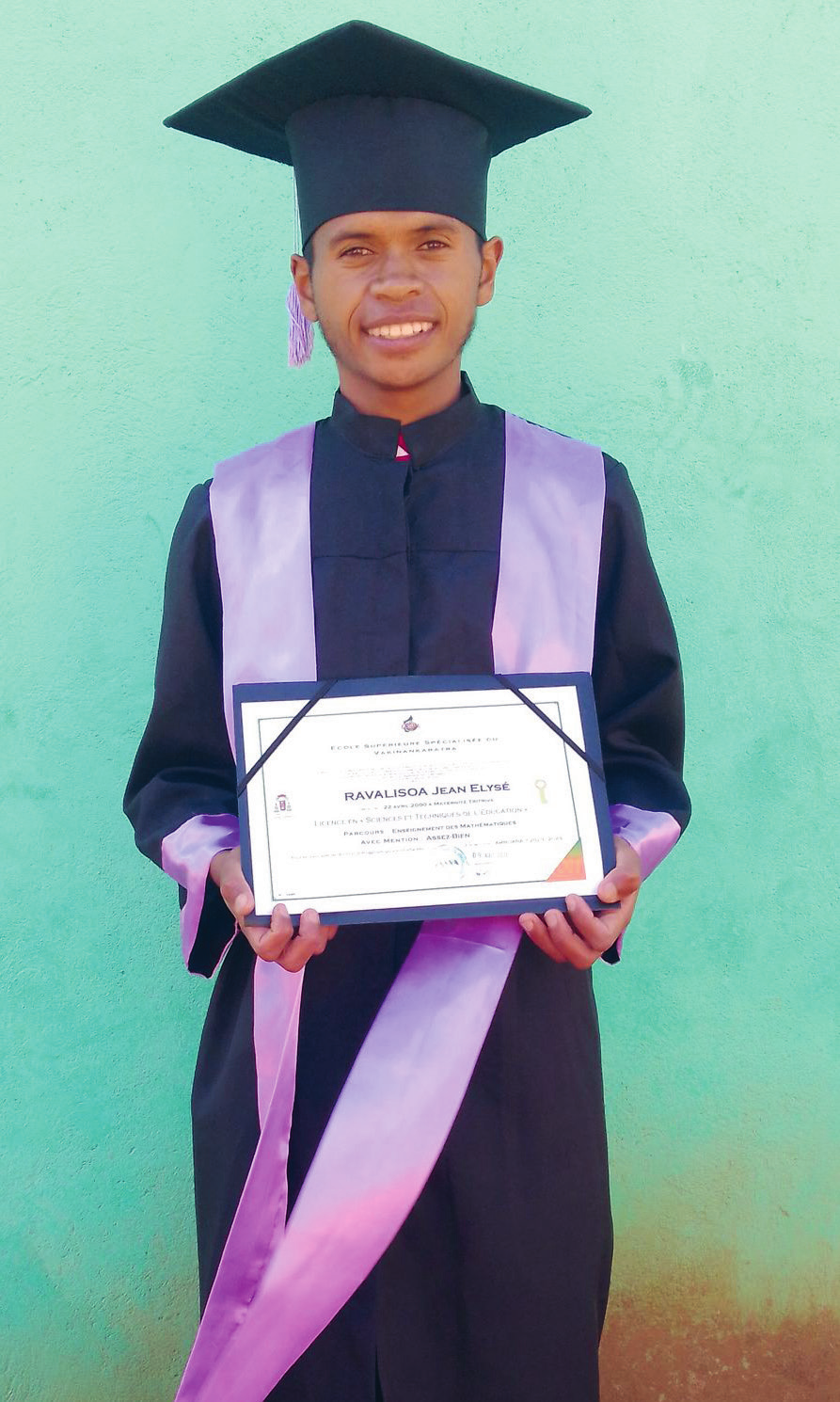 Jean-Elysé Ravalosoa, Madagascar