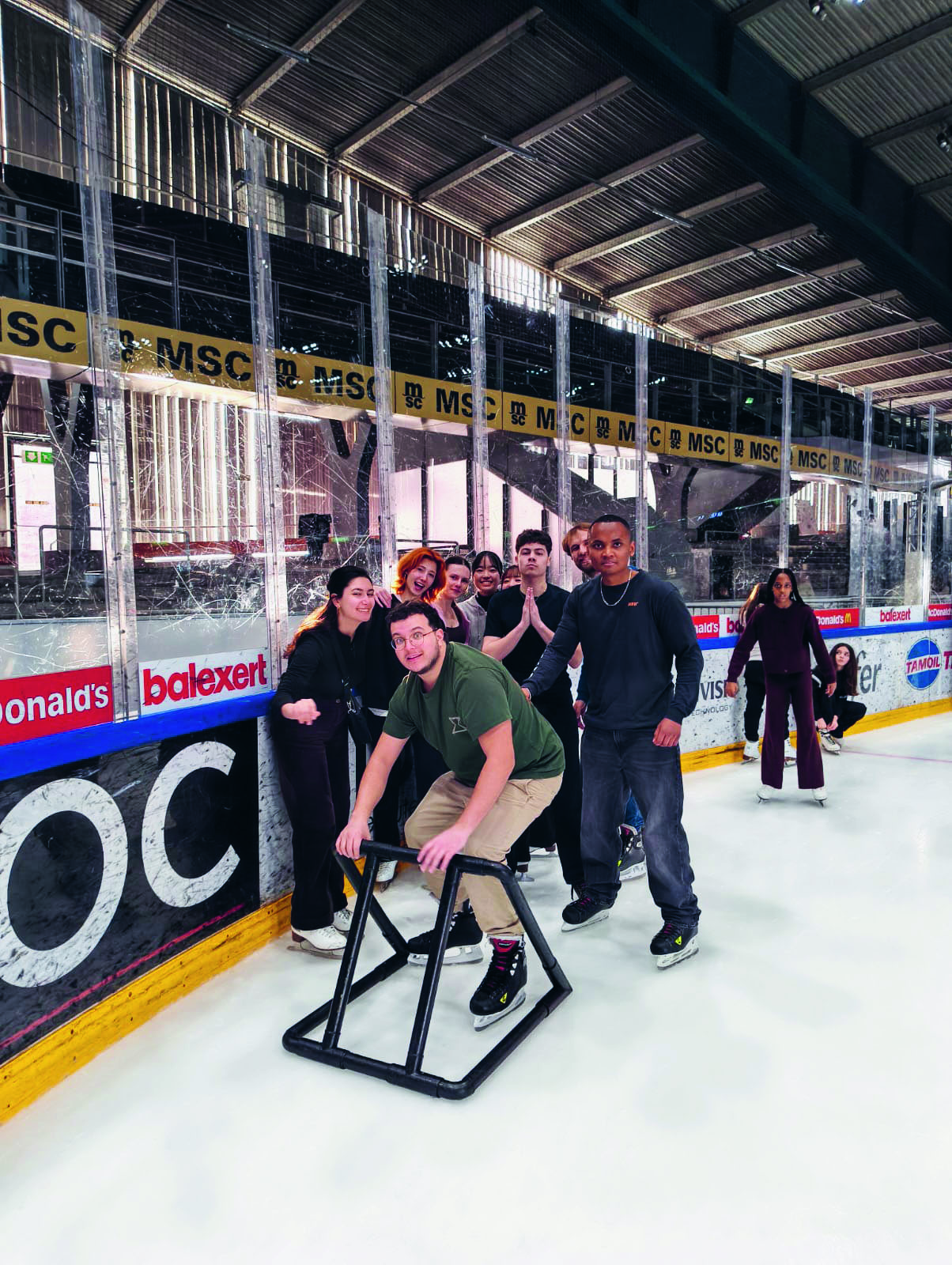 Sortie patinoire foyer genevois